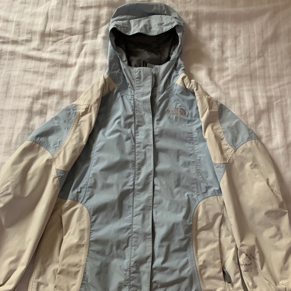 The North Face rain jacket